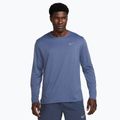 Мъжка блуза с дълъг ръкав за бягане Nike Miler Dri-Fit UV diffused blue