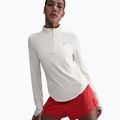Дамска блуза с дълъг ръкав за бягане Nike Swift Dri-Fit UV 1/4-Zip sail