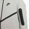 Детски суитшърт Nike Sportswear Tech Fleece Full-Zip тъмно сив heather/черен/черен 6
