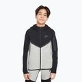 Детски суитшърт Nike Sportswear Tech Fleece Full Zip dark grey heather/black/black/black