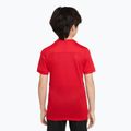 Детска футболна тениска Nike Academy Dri-Fit Jr university red/university red/black 3