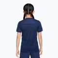 Детска футболна тениска Nike Academy Dri-Fit Jr midnight navy/midnight navy/white/white 3