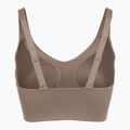 Спортен сутиен Nike Alate Medium Support Longline mink brown/white 9