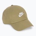 Шапка с козирка Nike Club Unstructured Futura Wash parachute beige/white