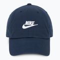 Шапка с козирка Nike Club Unstructured Futura Wash obsidian/white 2