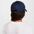 Nike Club Неструктурирана бейзболна шапка Futura Wash обсидиан/бяло 5