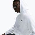 Мъжки суитшърт Nike Club Pullover Hoodie white/white/black 4