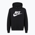 Мъжки суитшърт Nike Club Pullover Hoodie black/black/white 6