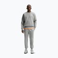 Мъжки панталони за бягане Nike Club Cuffed Brushed dark grey heather/light smoke grey/white 2