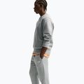 Мъжки панталони за бягане Nike Club Cuffed Brushed dark grey heather/light smoke grey/white 4