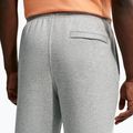 Мъжки панталони за бягане Nike Club Cuffed Brushed dark grey heather/light smoke grey/white 5