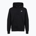 Мъжки суитшърт Nike Club Pullover Hoodie black/black/white 6