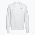 Мъжки суитшърт Nike Club Fleece Crew white/black 7