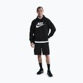Мъжки суитшърт Nike Club Pullover Hoodie black/black/white 2