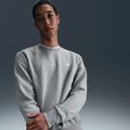 Мъжки суитшърт Nike Club Fleece Crew dark grey heather/white 7