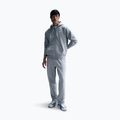 Мъжки суитшърт Nike Club Full Zip Hoodie dark grey heather/light smoke grey/white 2