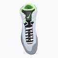 Nike Inflict 4 футболни обувки за борба сиво/лимонена боя/антрацит/бяло 5