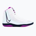 Обувки за борба Nike Inflict 4 бяло/хипервиолетово/ледниково синьо/обсидианско