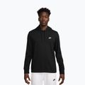 Мъжки суитшърт Nike Sportswear Club Knit Pullover Hoodie black/black/white