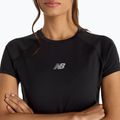 New Balance Seasonal Jacquard черна тениска за жени 4