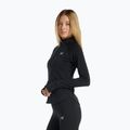 Дамски суитшърт за бягане New Balance Harmony Half Zip black 3