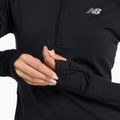 Дамски суитшърт за бягане New Balance Harmony Half Zip black 5