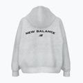 New Balance Reimagine Fleece Hoodie за жени ashheath 2
