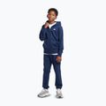 Детски суитшърт New Balance French Terry Small Logo Full Zip Hoodie nb navy 2