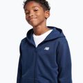 Детски суитшърт New Balance French Terry Small Logo Full Zip Hoodie nb navy 5