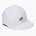 Шапка с козирка New Balance 6 Panel Performance V 2.0 white