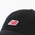 New Balance 6 панела шапка с лого черно 3