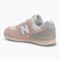 New Balance 574's V1 shell pink shoes 3