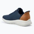 Мъжки обувки SKECHERS Bobs Squad Chaos Heel Preferred navy 3