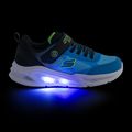 Детски обувки SKECHERS Meteor Lights black/blue 8
