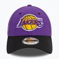 Бейзболна шапка New Era Side Patch 940 Lakers purple 4