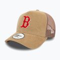 Бейзболна шапка New Era Cord Trucker Red Sox med beige 2