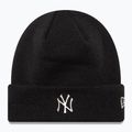 Зимна шапка New Era Metallic Beanie Nyy black