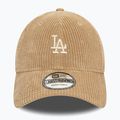 Бейзболна шапка New Era Cord 920 La Dodgers med beige 3