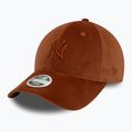 Дамска бейзболна шапка New Era Velour Midi 9FORTY New York Yankees brown 2
