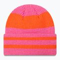 Дамска зимна шапка New Era Stripe Cuff Knit Beanie pastel pink 2