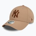 Дамска бейзболна шапка New Era Metallic 9FORTY New York Yankees beige 2