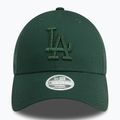 Дамска бейзболна шапка New Era Metallic 9FORTY Los Angeles Dodgers dark green 3