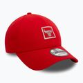 Бейзболна шапка New Era Metallic Patch 9FORTY Chicago Bulls red