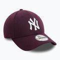 Бейзболна шапка New Era Melton Wool 9FORTY New York Yankees purple