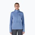 Дамско софтшел яке Patagonia R1 Hybrid Pullover Hoody abundant blue
