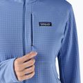 Дамско софтшел яке Patagonia R1 Hybrid Pullover Hoody abundant blue 9