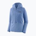Дамско софтшел яке Patagonia R1 Hybrid Pullover Hoody abundant blue 9