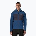 Мъжко софтшел яке Patagonia R2 TechFace Hoody clement blue