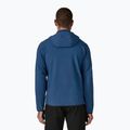 Мъжко софтшел яке Patagonia R2 TechFace Hoody clement blue 3