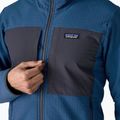 Мъжко софтшел яке Patagonia R2 TechFace Hoody clement blue 7